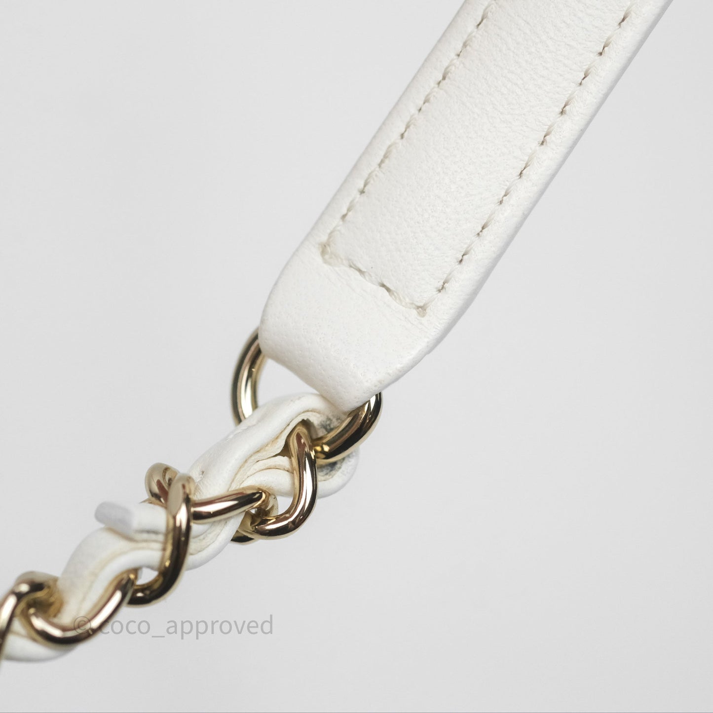 Chanel Quilted Small Duma Drawstring Backpack White Calfskin Gold Hardware