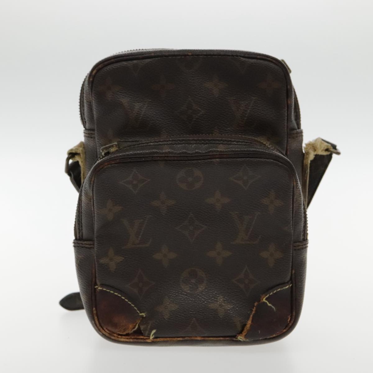 LOUIS VUITTON Monogram Clutch Bag Shoulder Bag 4Set LV 95100
