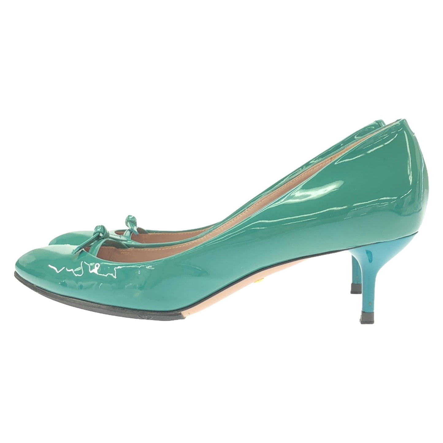 Luxury Gucci Trending 2025 Pumps Pumps Patent leather Green