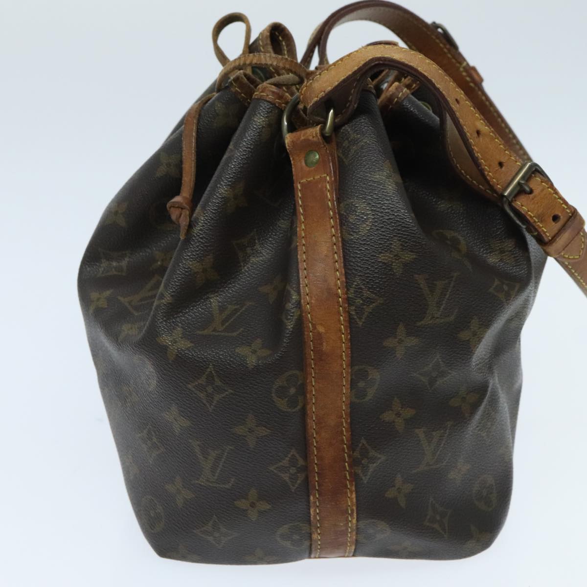 LOUIS VUITTON Monogram Petit Noe Shoulder Bag M42226 LV 95180