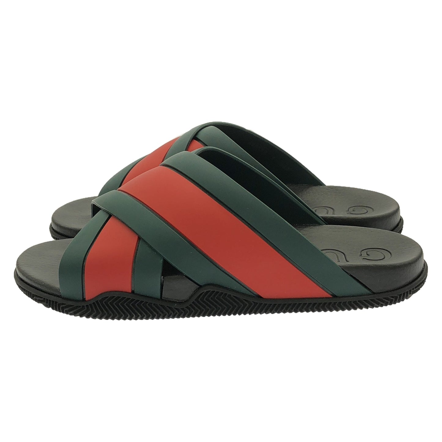 Luxury Gucci Trending 2025 Sandals Sandals Rubber Black