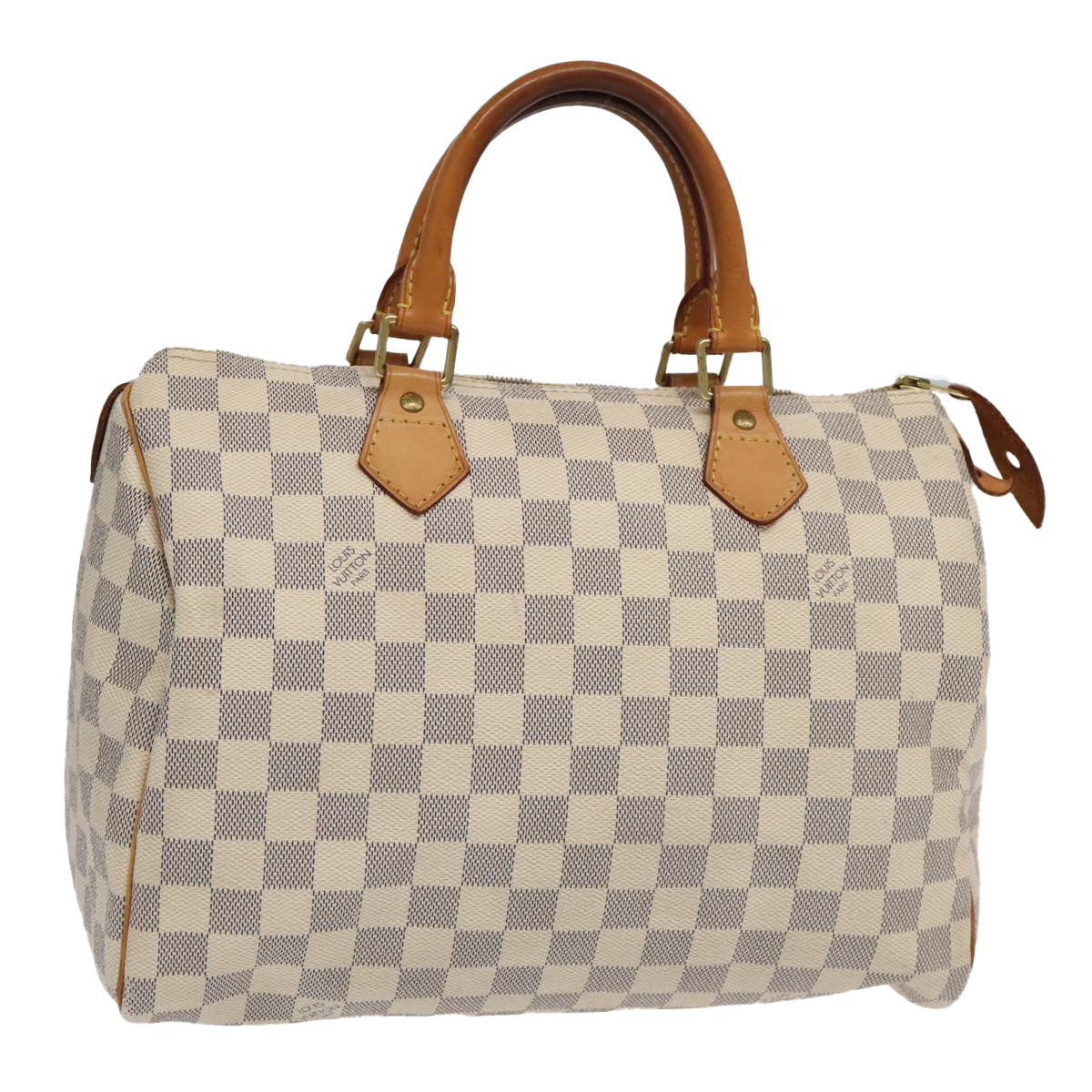 LOUIS VUITTON Damier Azur Speedy 30 Hand Bag N41533 LV 95206