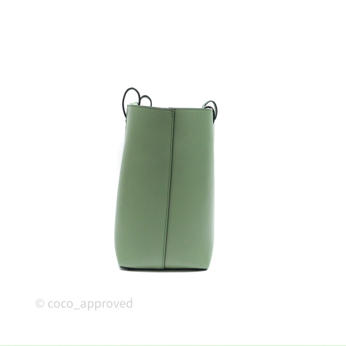 Loewe Small Anagram Tote In Rosemary Green Calfskin