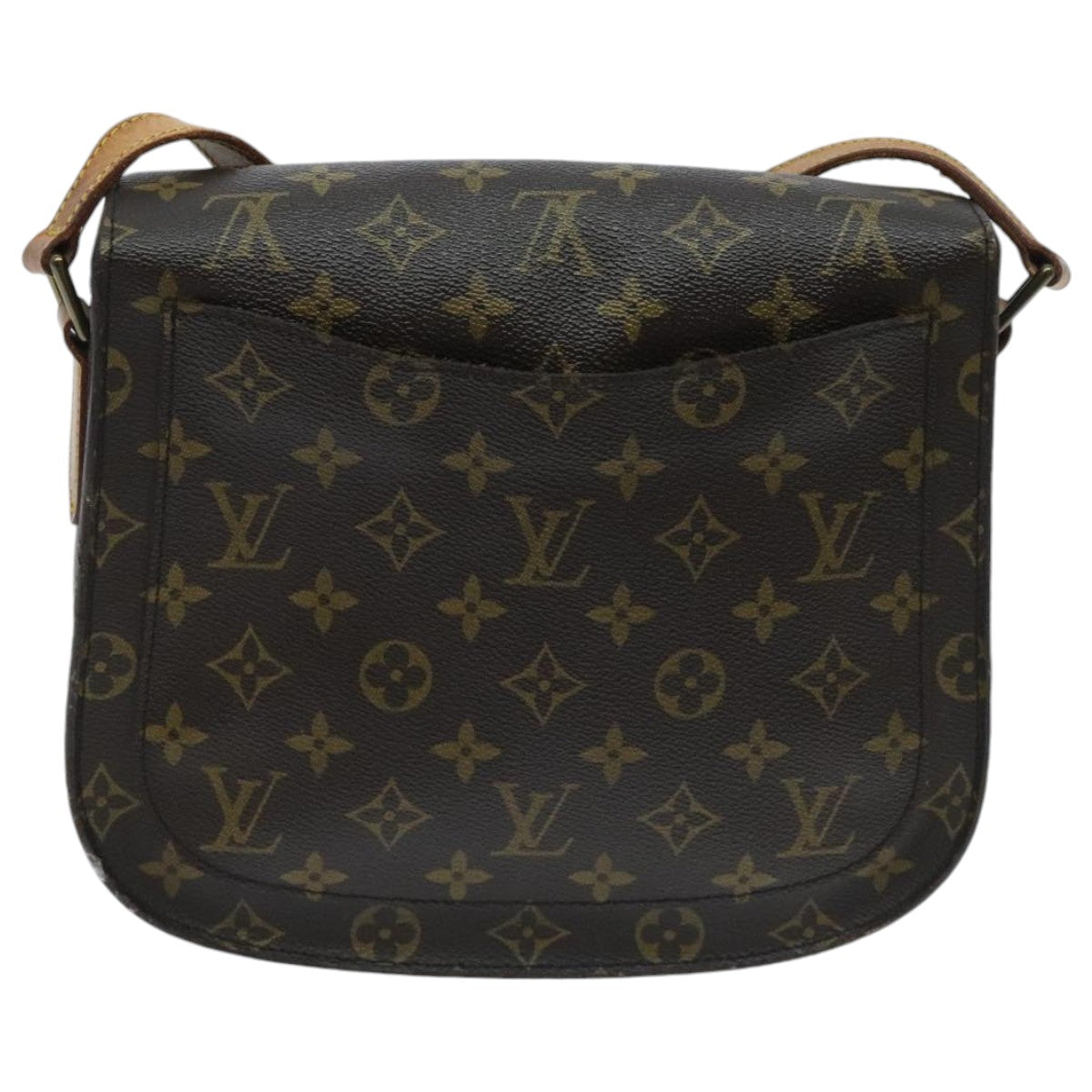 LOUIS VUITTON Monogram Saint Cloud GM Shoulder Bag M51242 LV 95210