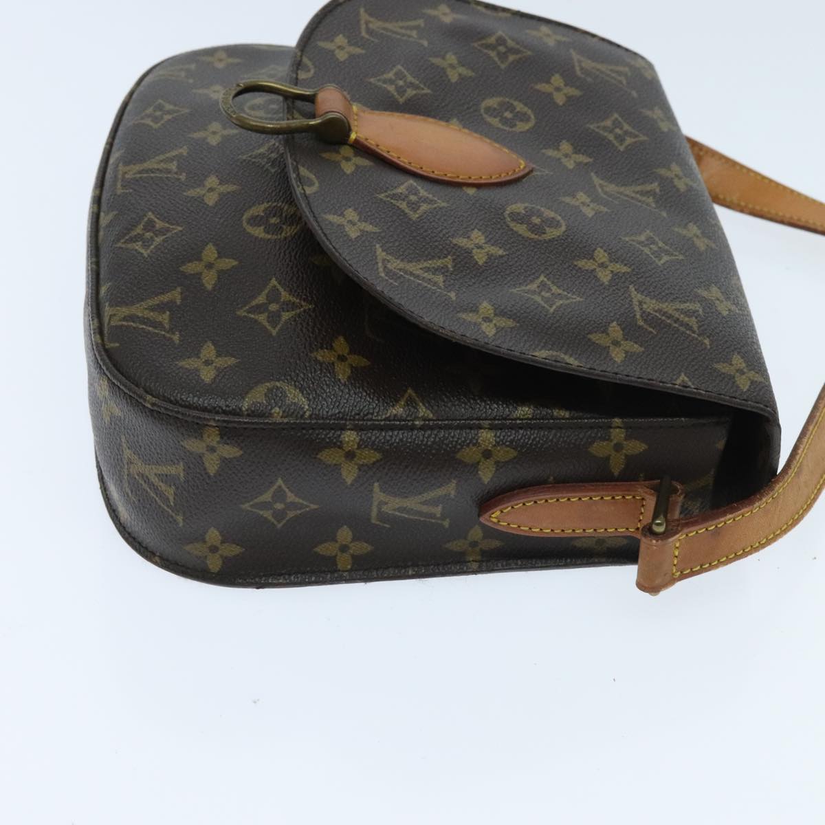 LOUIS VUITTON Monogram Saint Cloud GM Shoulder Bag M51242 LV 95210