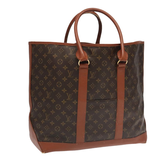 LOUIS VUITTON Monogram Sac Weekend GM Tote Bag M42420 LV 95229