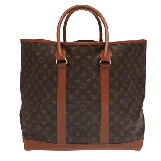 LOUIS VUITTON Monogram Sac Weekend GM Tote Bag M42420 LV 95229