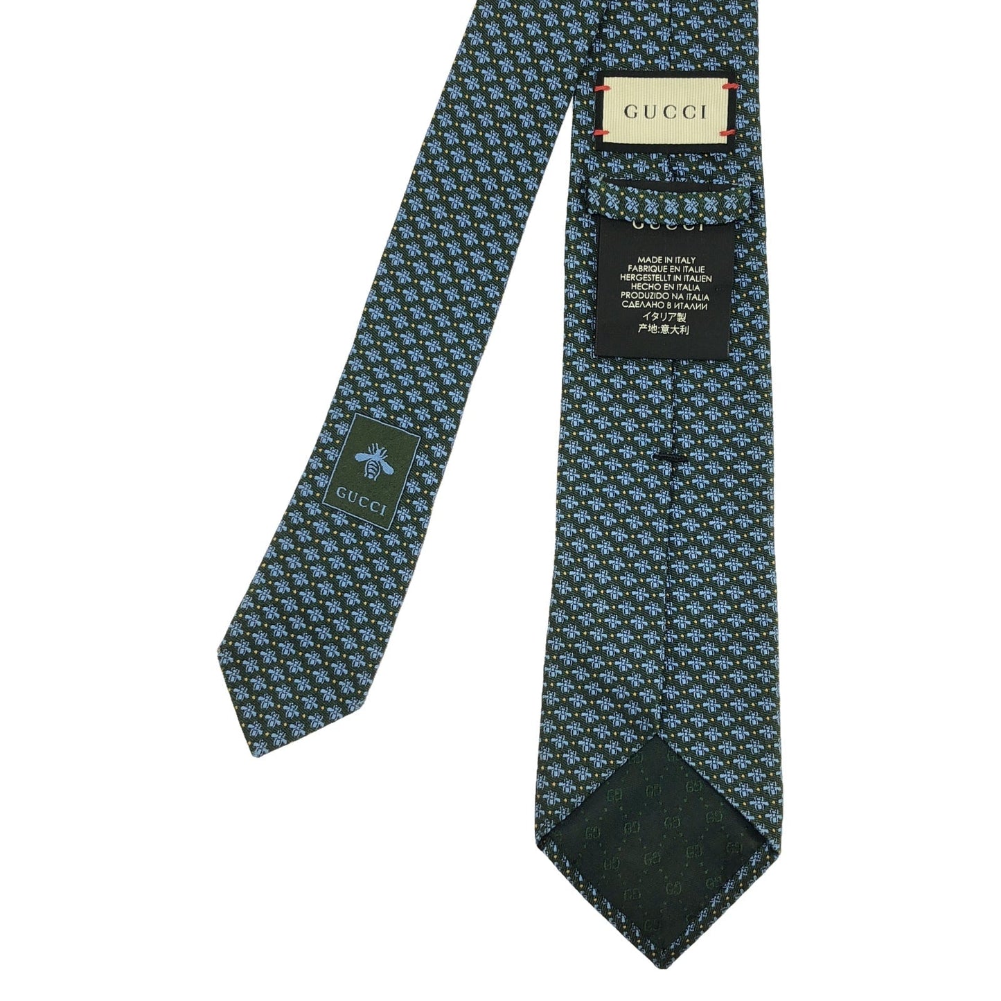 Luxury Gucci Trending 2025 Tie Tie Silk Green
