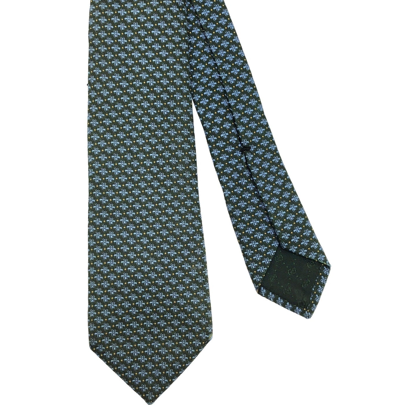 Luxury Gucci Trending 2025 Tie Tie Silk Green