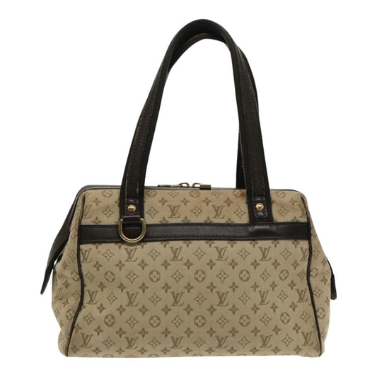 LOUIS VUITTON Monogram Mini Josephine PM Hand Bag Khaki M92215 LV 95237