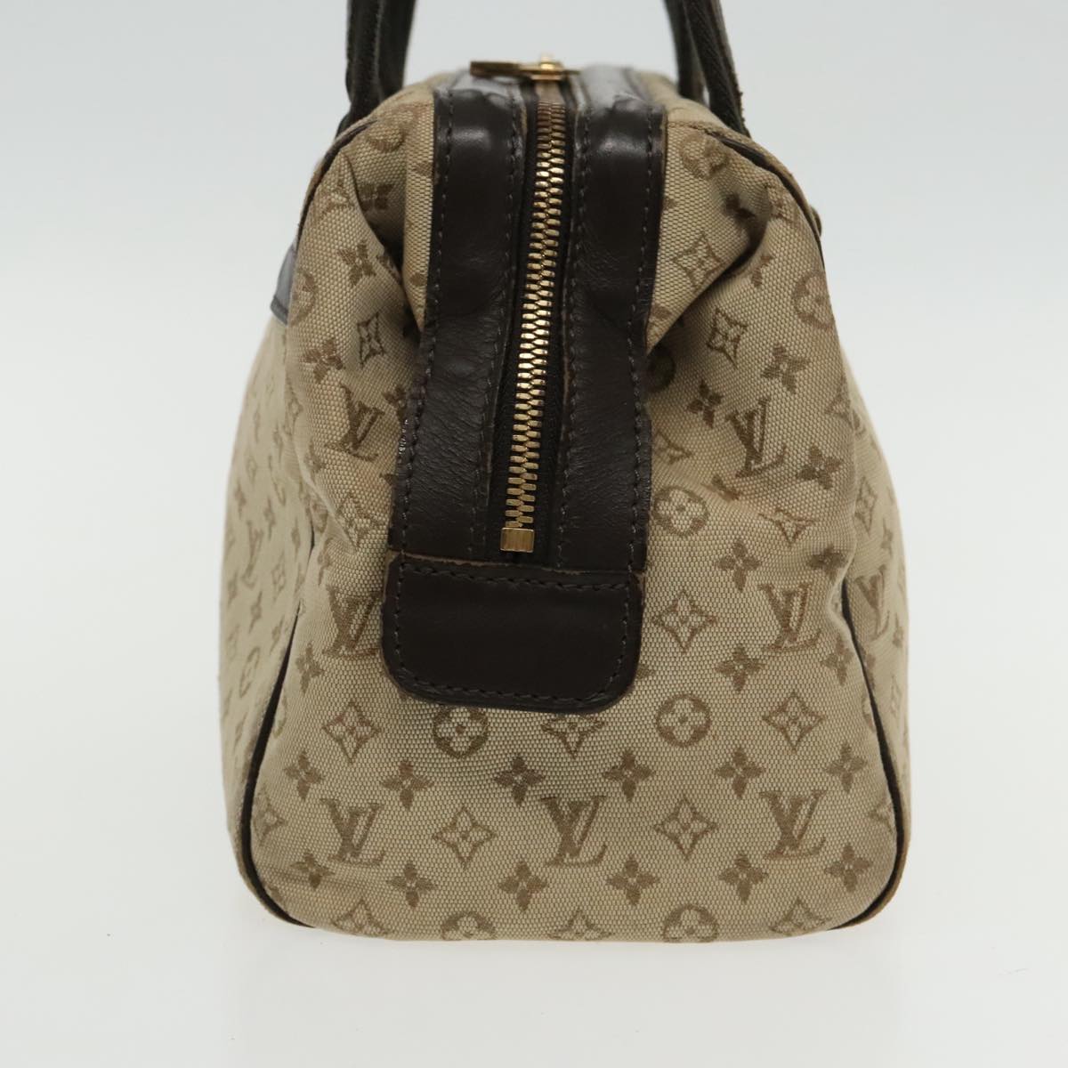 LOUIS VUITTON Monogram Mini Josephine PM Hand Bag Khaki M92215 LV 95237