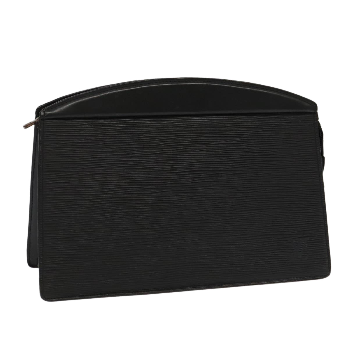 LOUIS VUITTON Epi Trousse Crete Pouch Black M48402 LV 95239
