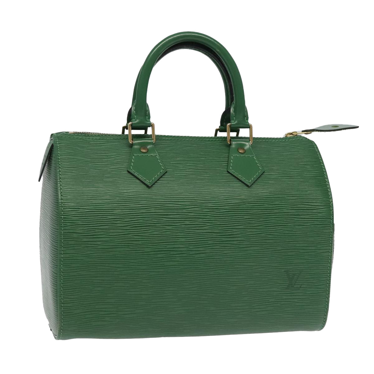 LOUIS VUITTON Epi Speedy 25 Hand Bag Borneo Green M43014 LV 95240