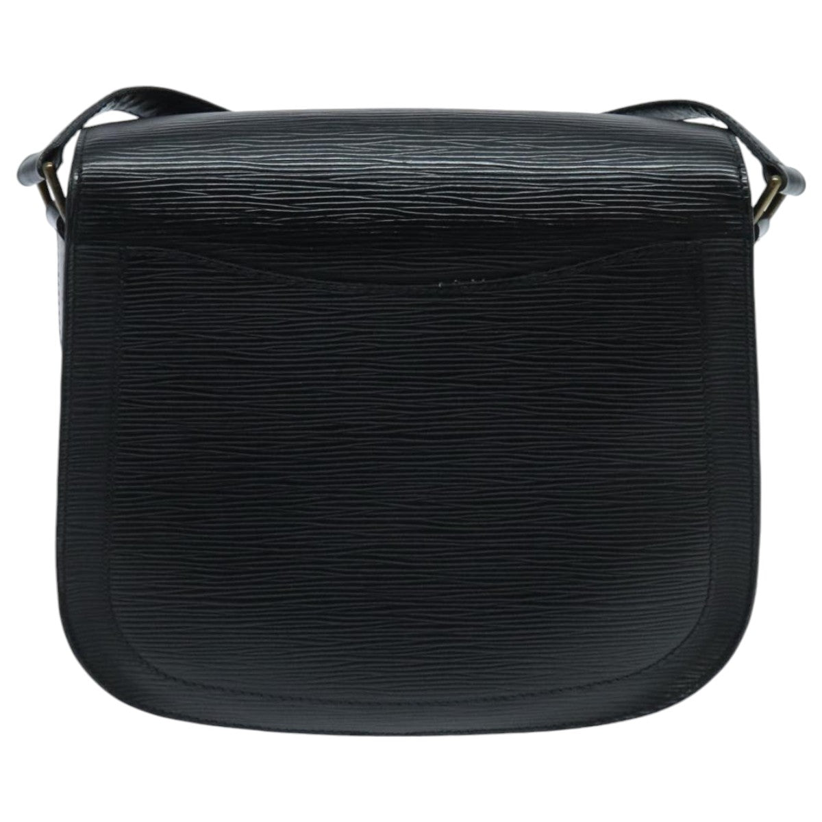LOUIS VUITTON Epi Saint Cloud GM Shoulder Bag Black Noir M52192 LV 95245