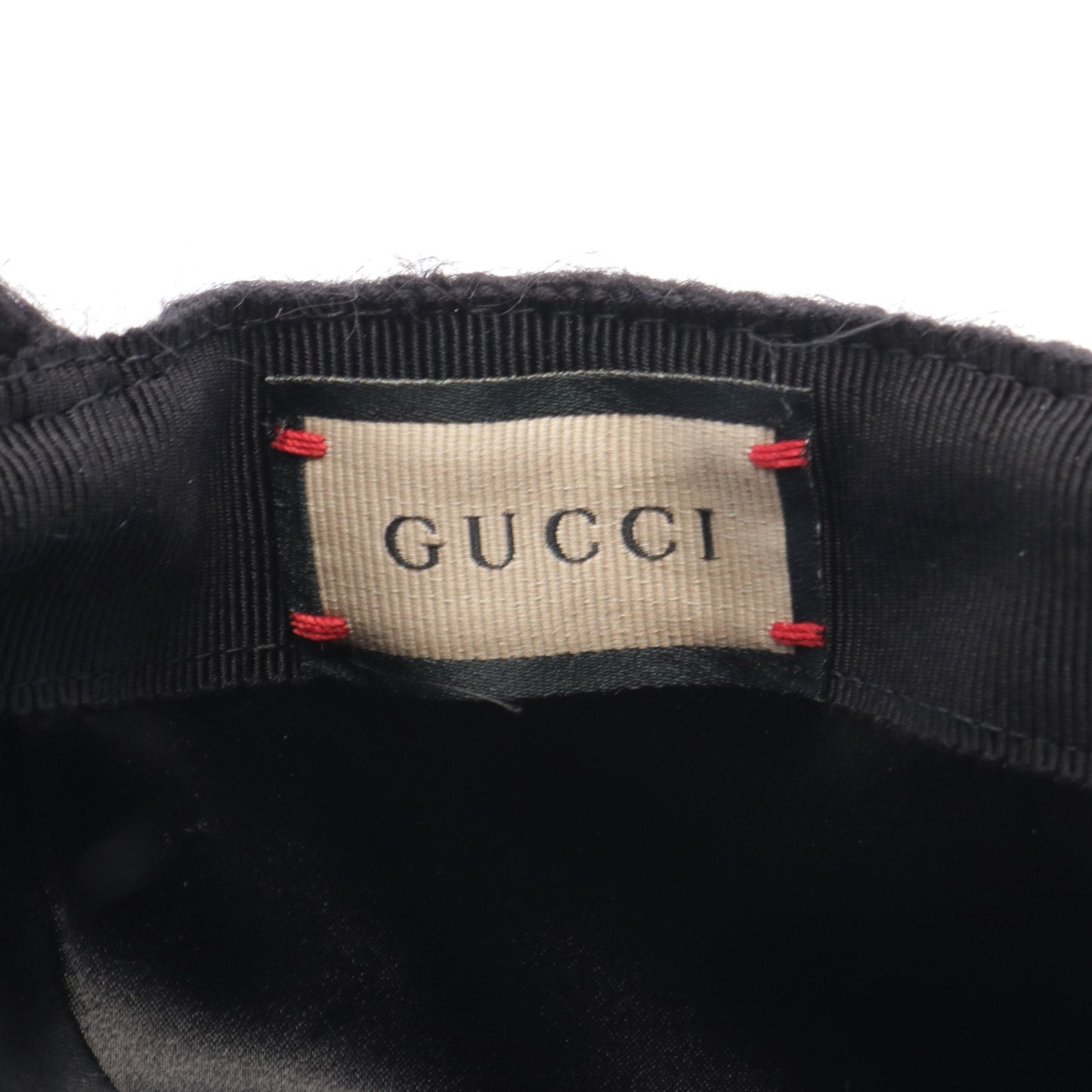 Luxury Gucci Trending 2025 Baseball Cap Double G Mohair Black