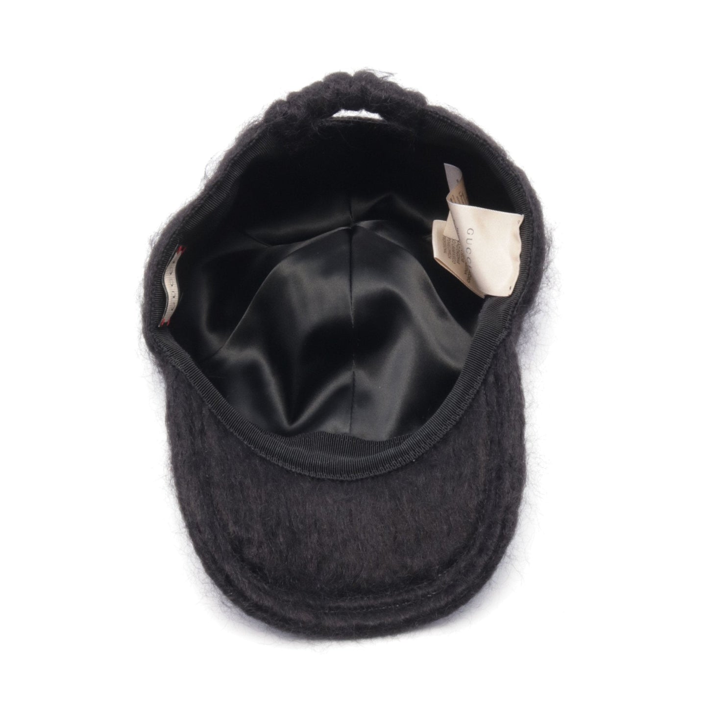 Luxury Gucci Trending 2025 Baseball Cap Double G Mohair Black