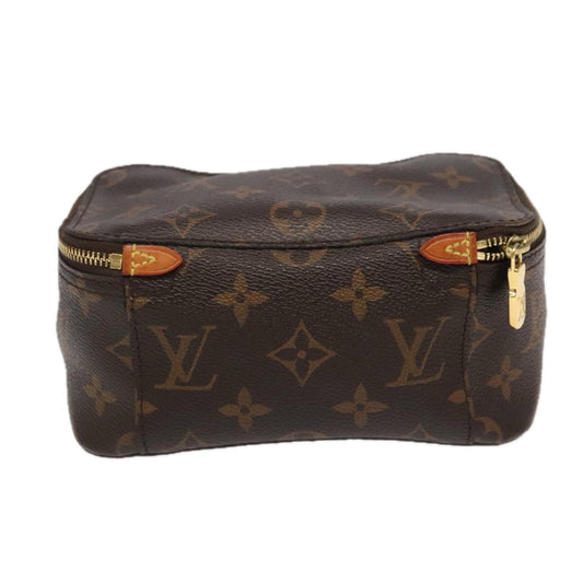 LOUIS VUITTON Monogram Cube de Langeman PM Cosmetic Pouch M43688 LV 95288