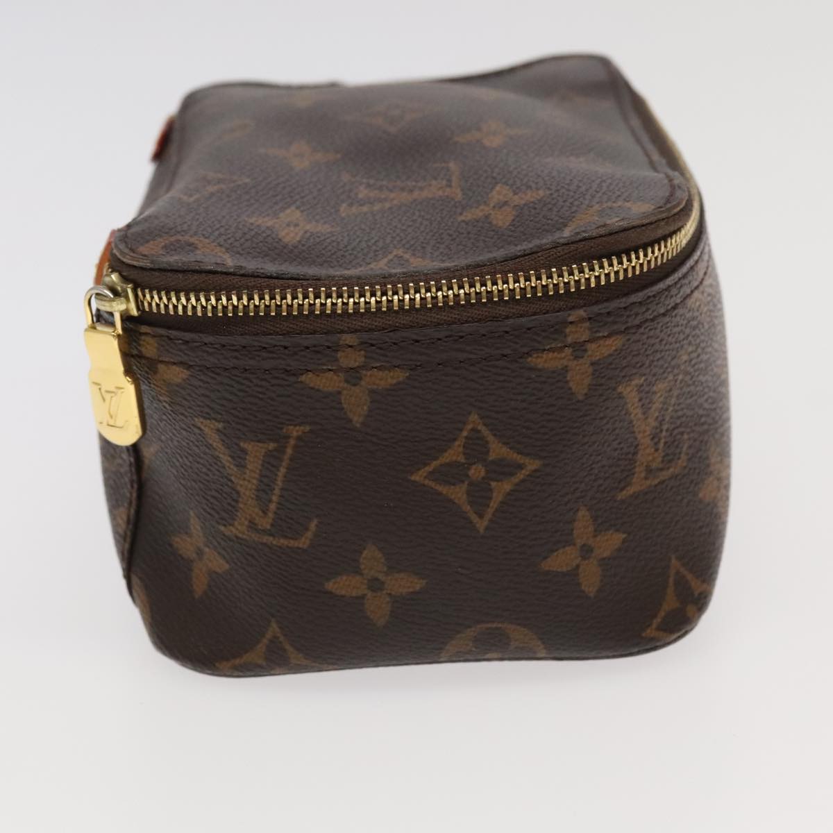LOUIS VUITTON Monogram Cube de Langeman PM Cosmetic Pouch M43688 LV 95288