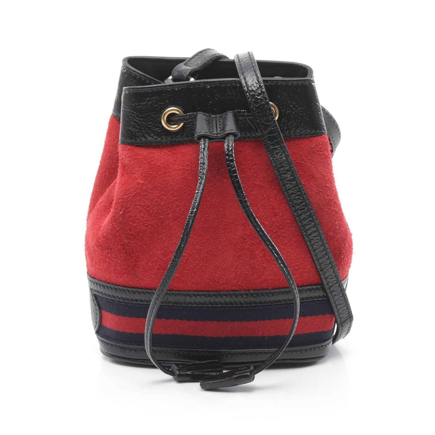 Luxury Gucci Trending 2025 Ophidia Mini Bucket bag Shoulder bag Embroidery Suede Leather Red Black