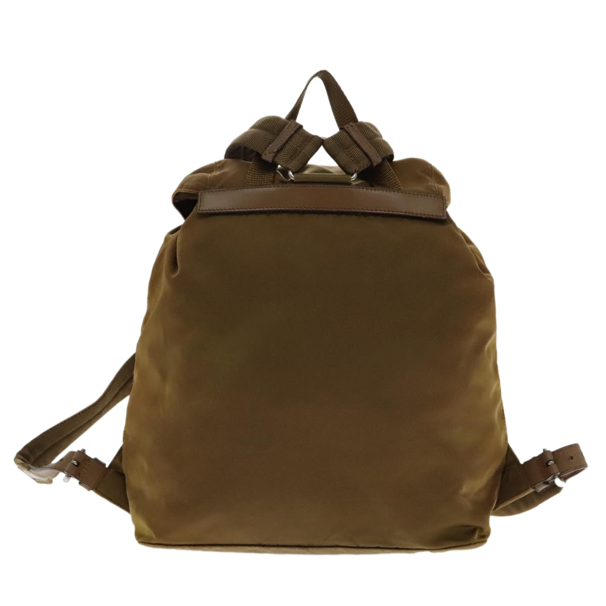Luxury Prada Backpack Nylon Brown  95315