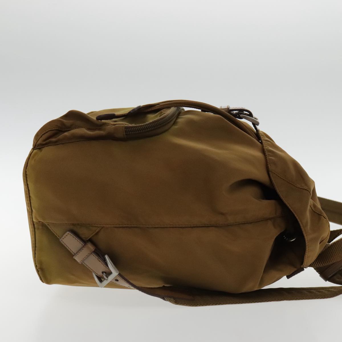 Luxury Prada Backpack Nylon Brown  95315