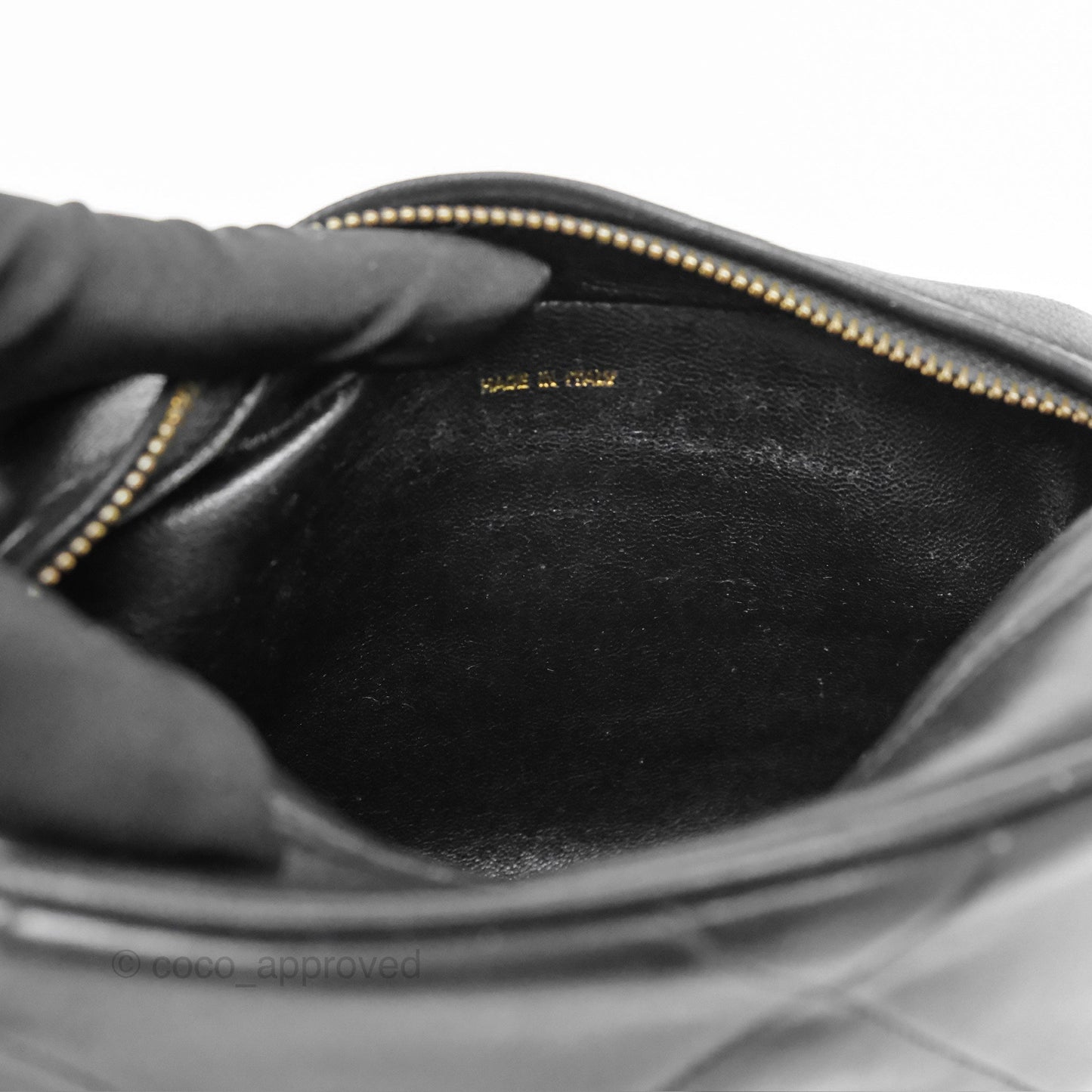 Chanel Vintage Small Camera Bag Black Lambskin Gold Hardware