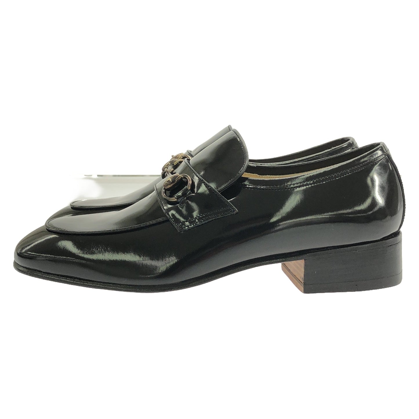 Luxury Gucci Trending 2025 Dress shoes Dress shoes Enamel Black