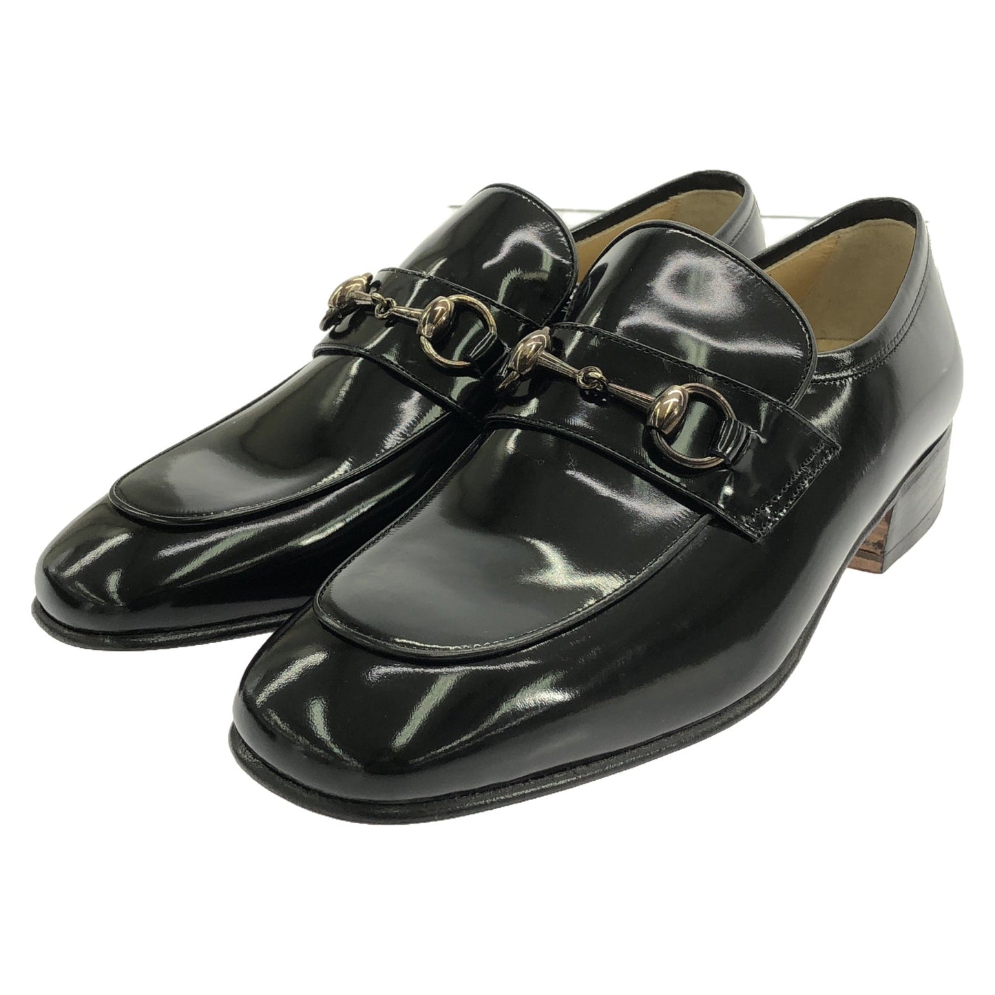 Luxury Gucci Trending 2025 Dress shoes Dress shoes Enamel Black