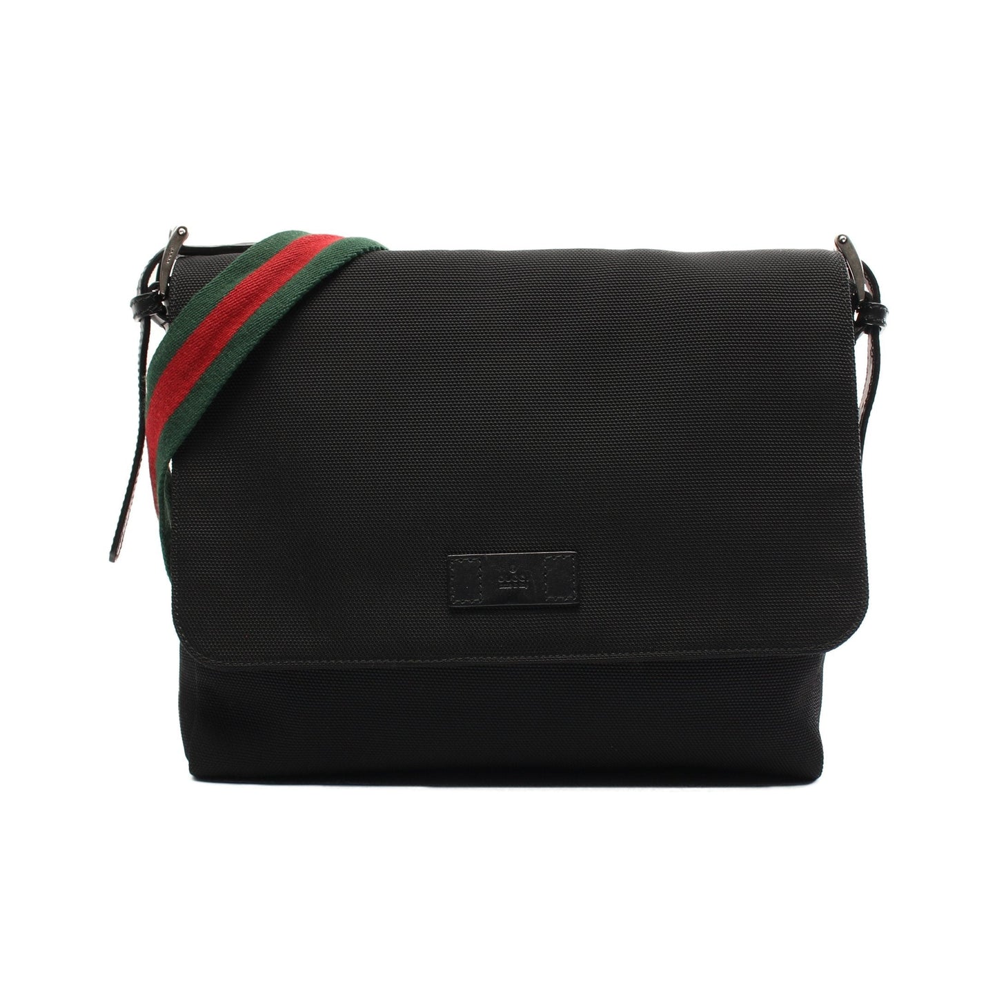 Luxury Gucci Trending 2025 Sherry line Messenger bag Shoulder bag Nylon canvas Leather Black