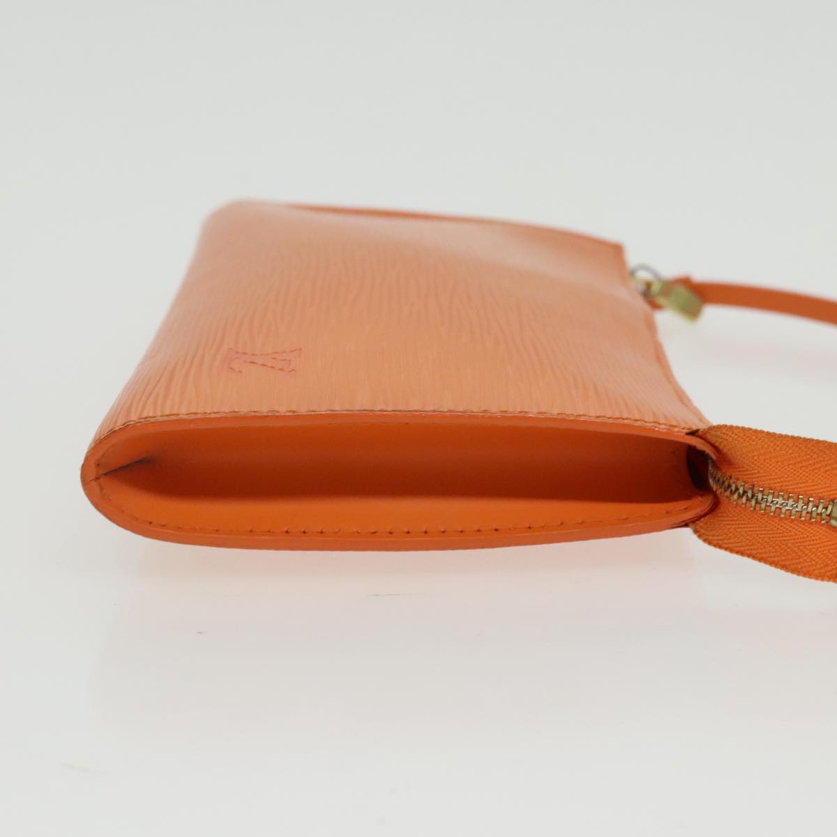 LOUIS VUITTON Epi Pochette Accessoires Pouch Orange Mandarin M5294H 95388