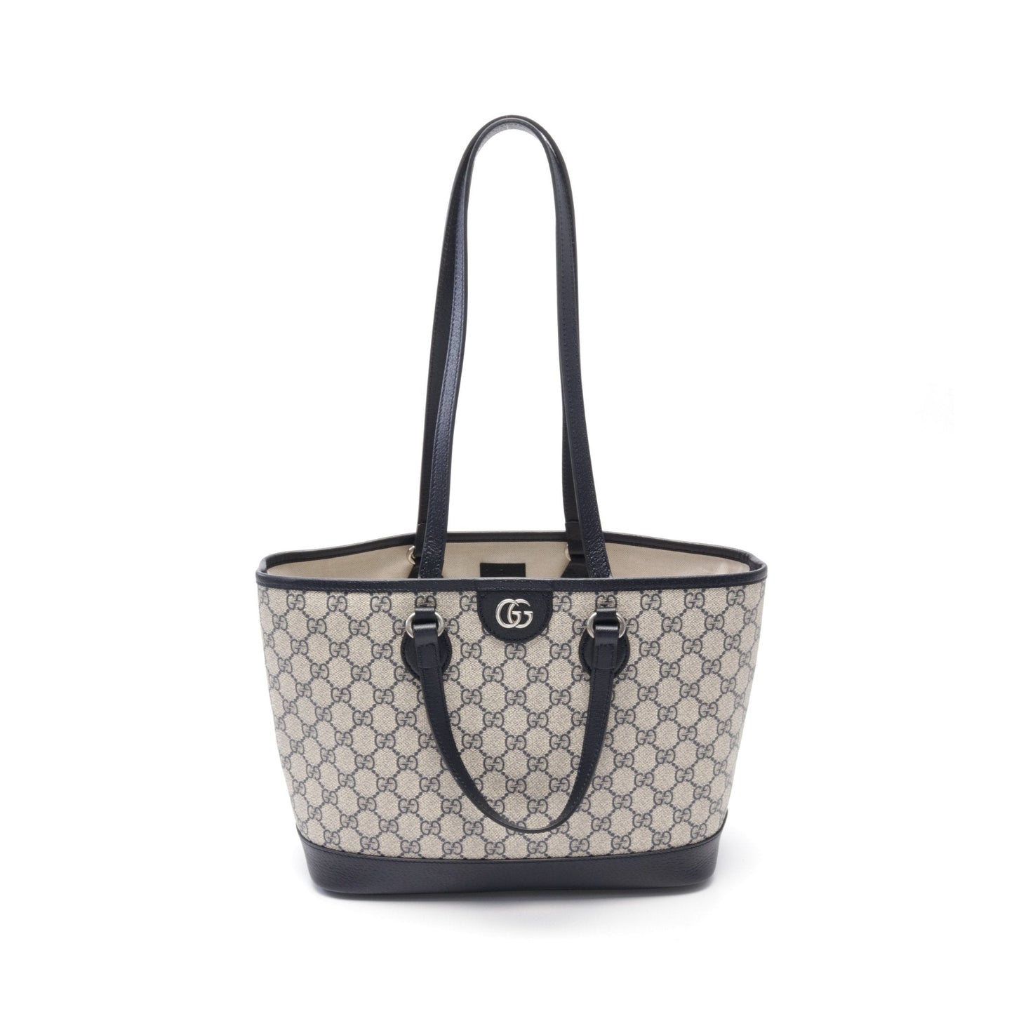 Luxury Gucci Trending 2025 Ophidia Small Shoulder bag Tote bag PVC Leather Beige Navy