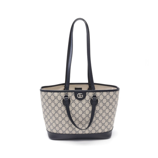 Luxury Gucci Trending 2025 Ophidia Small Shoulder bag Tote bag PVC Leather Beige Navy
