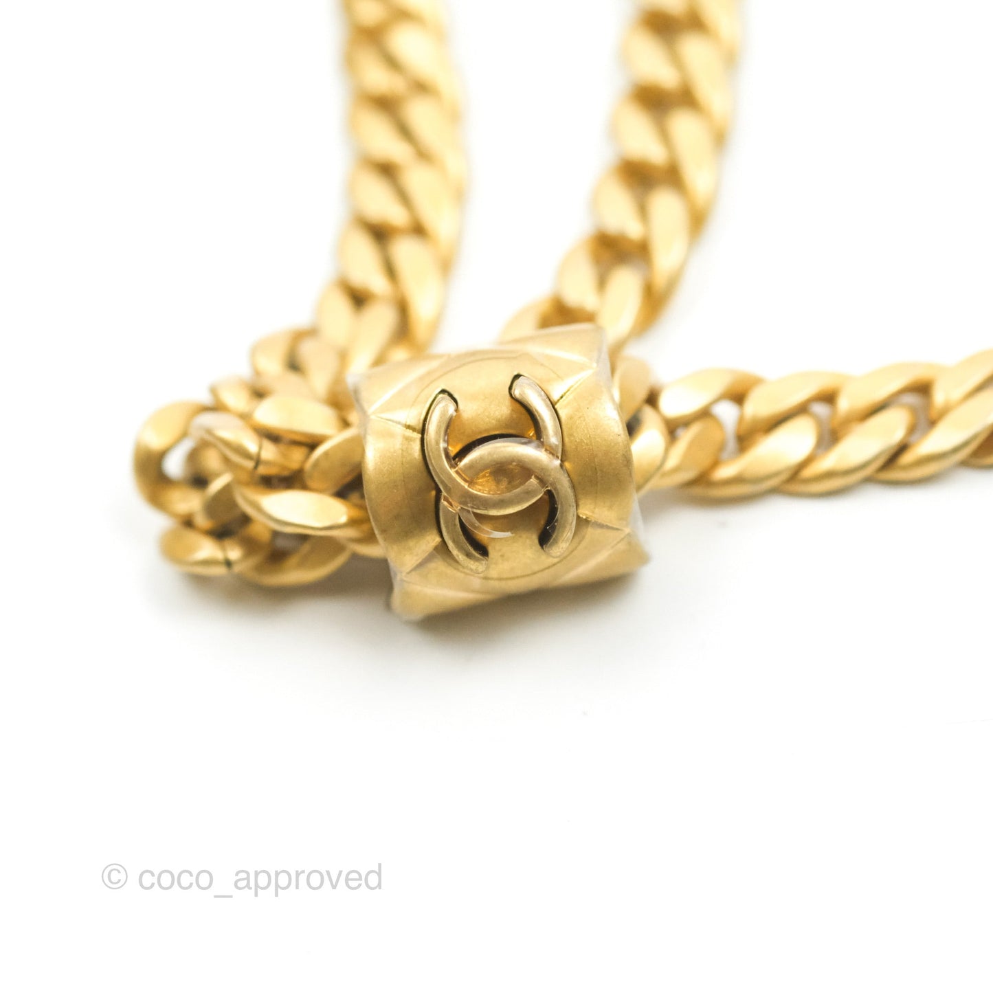 Chanel Quilted Wallet on Chain WOC Adjustable Chain Brown Lambskin Aged Gold Hardware 22K