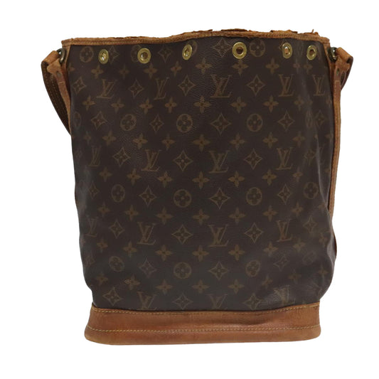 LOUIS VUITTON Monogram Noe Shoulder Bag M42224 LV 95400