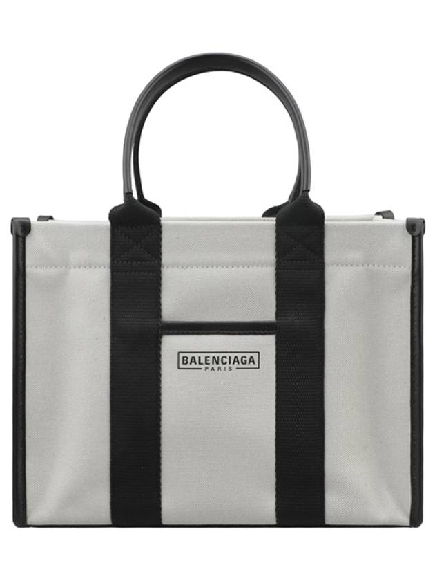 Luxury Balenciaga Hardware Small Tote Bag with Strap Beige