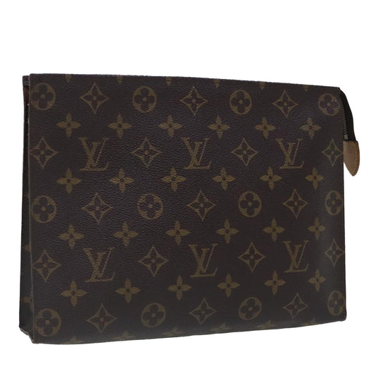 LOUIS VUITTON Monogram Poche Toilette 26 Pouch M47542 LV 95434