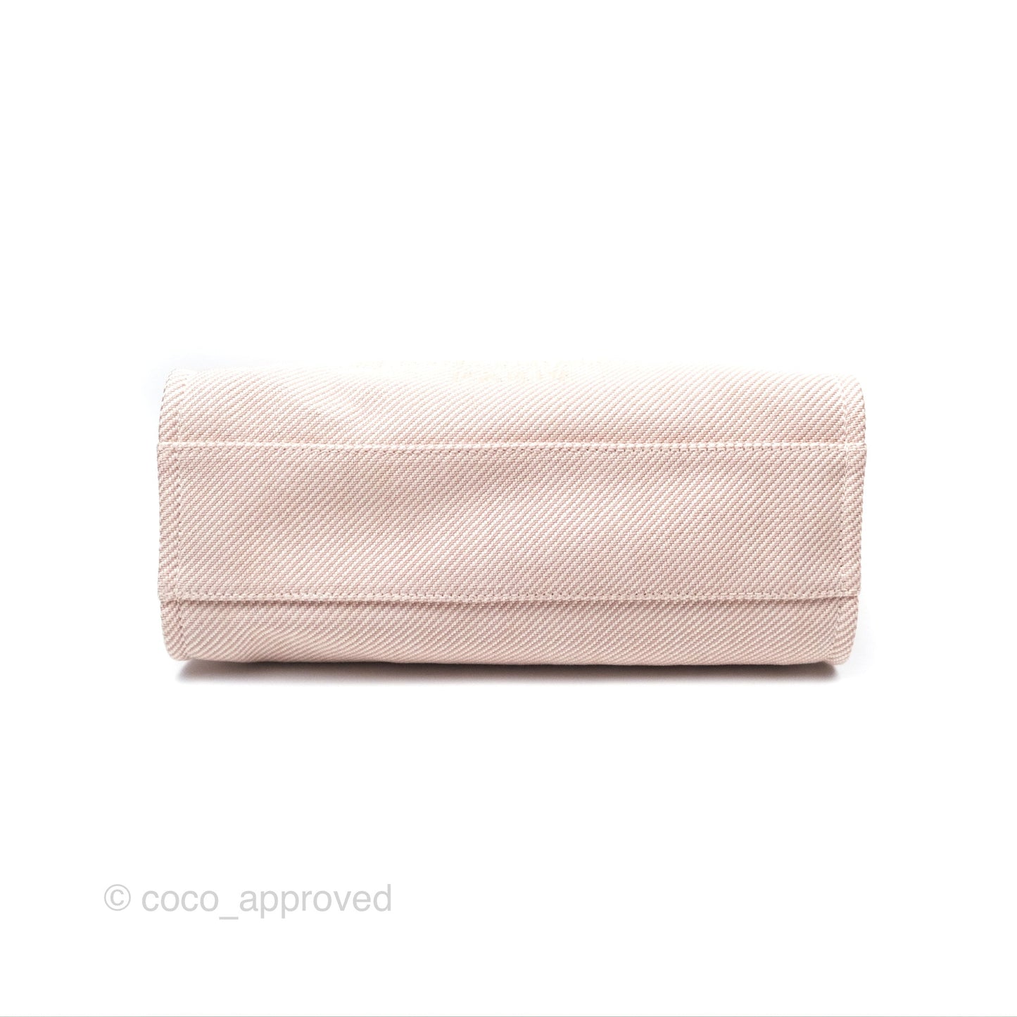Chanel Medium Deauville Pink Canvas Gold Hardware