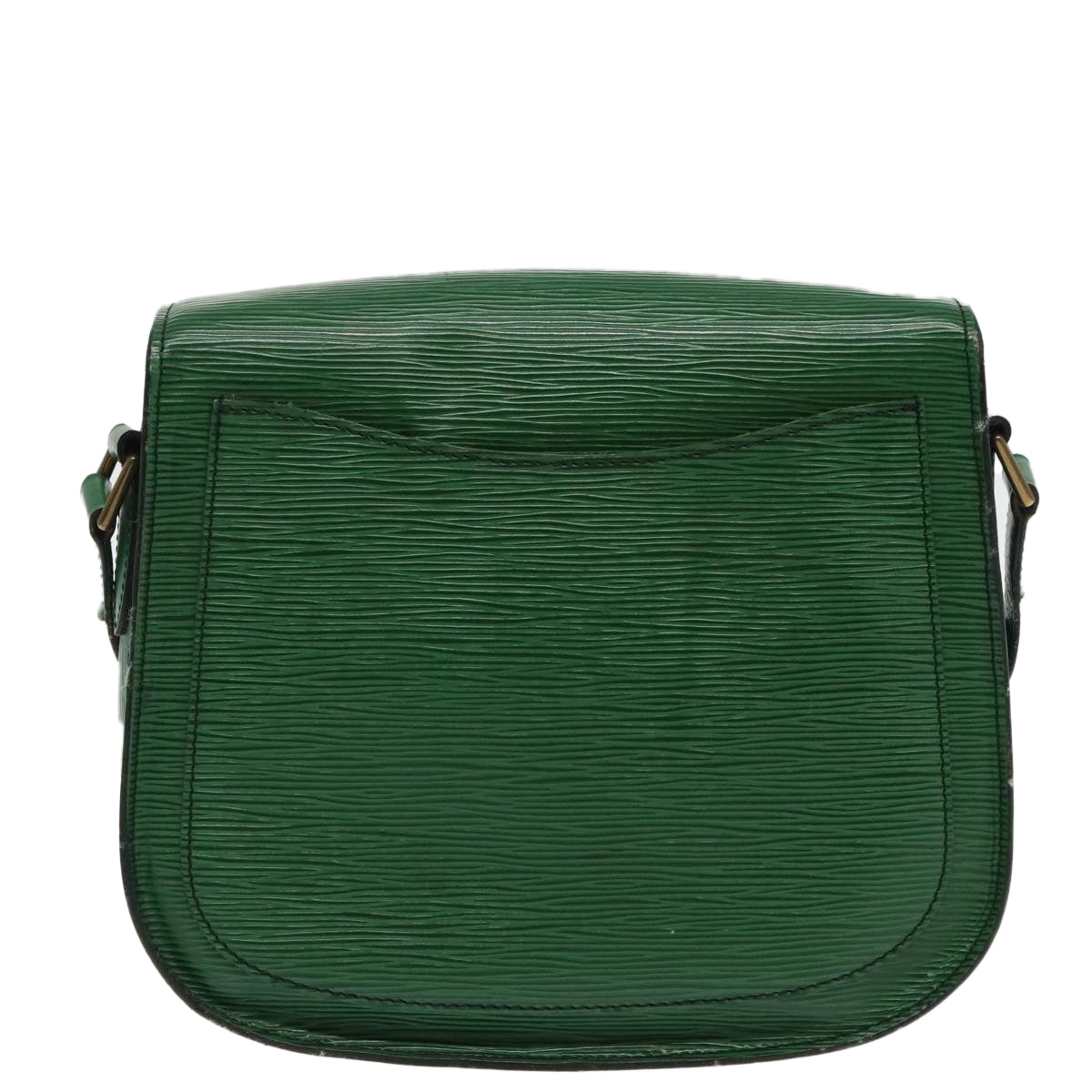LOUIS VUITTON Epi Saint Cloud GM Shoulder Bag Green M52194 LV 95451