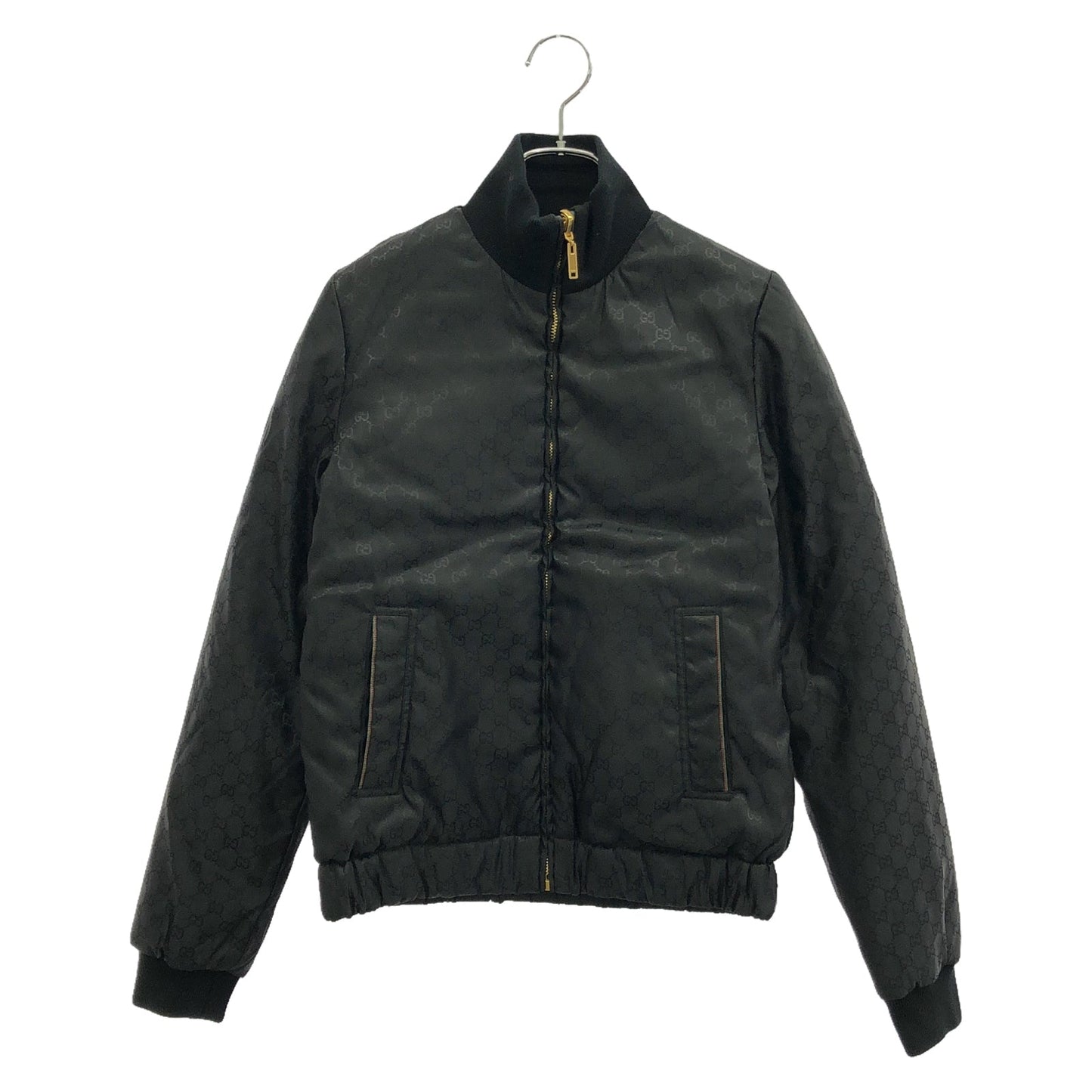 Luxury Gucci Trending 2025 Reversible Blouson Blouson Nylon Black