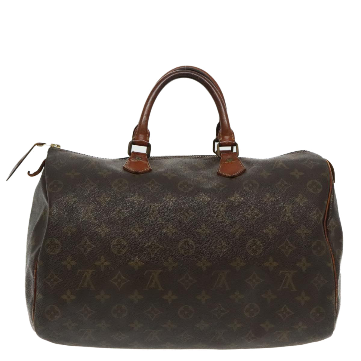 LOUIS VUITTON Monogram Speedy 35 Hand Bag M41524 LV 95471