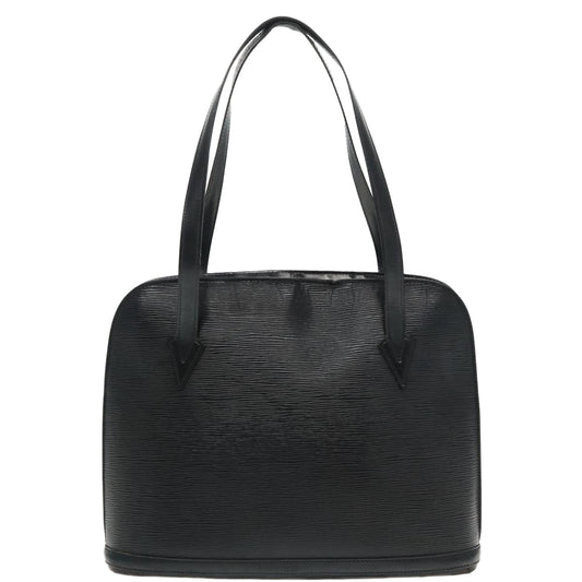 LOUIS VUITTON Epi Lussac Shoulder Bag Black M52282 LV 95476