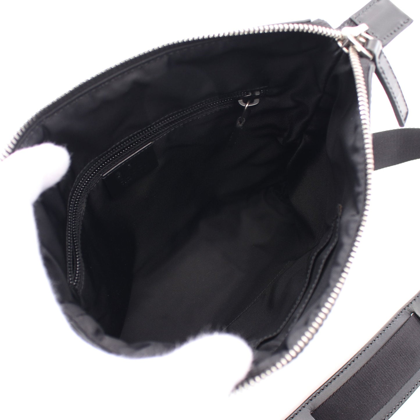 Luxury Gucci Trending 2025 Sherry line Shoulder bag Nylon canvas Black Green Red