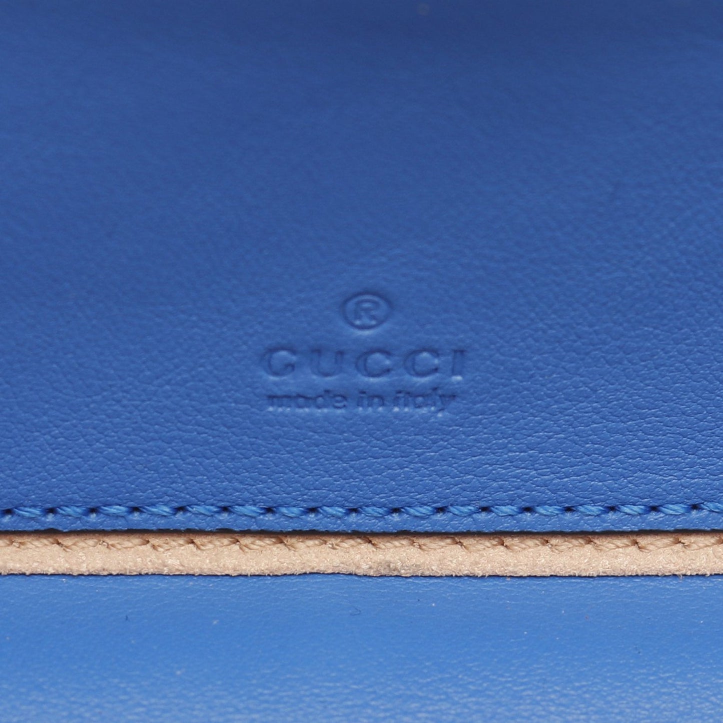 Luxury Gucci Trending 2025 Interlocking G Shoulder bag Leather Blue Orange