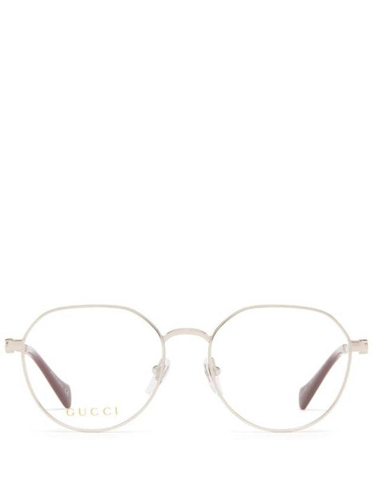 Luxury Gucci Trending 2025 Eyewear Round Frame Eyeglasses Silver