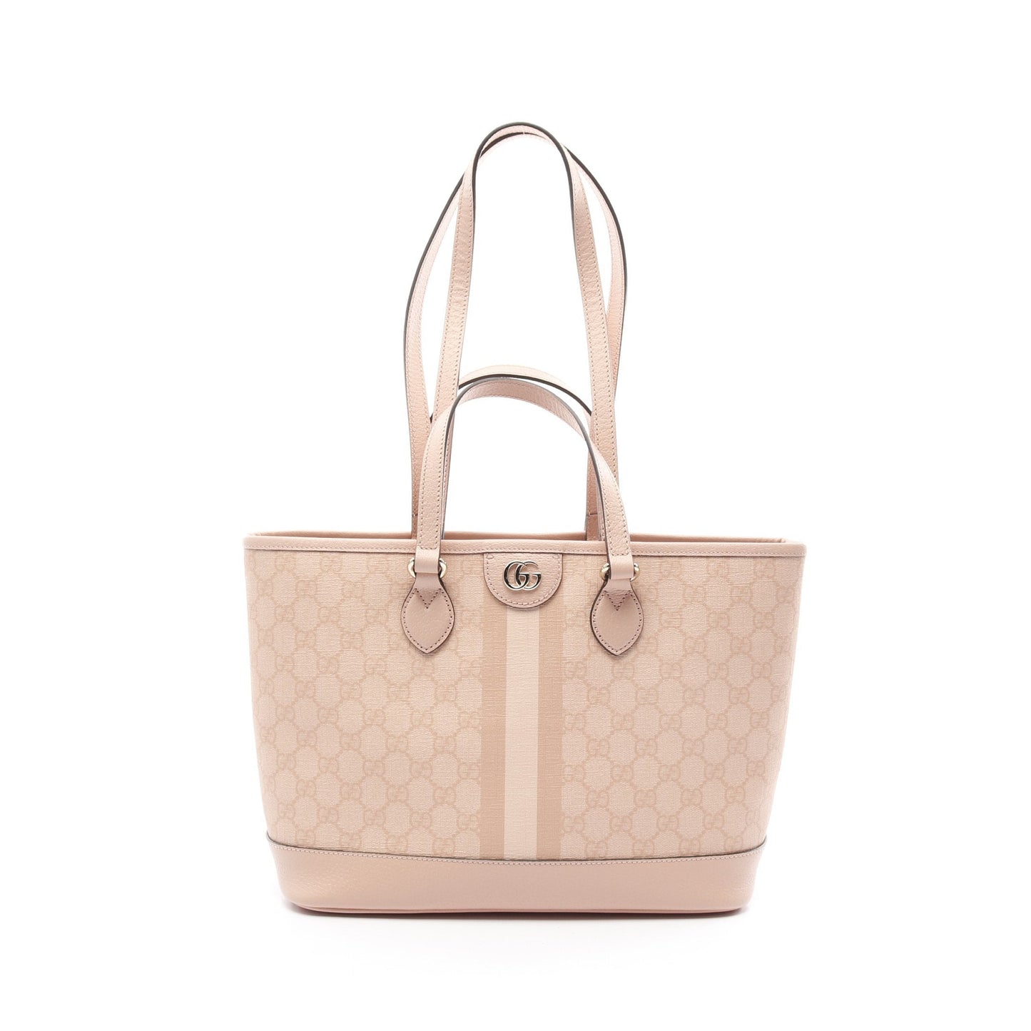 Luxury Gucci Trending 2025 Ophidia Small tote GG Supreme Shoulder bag Tote bag PVC Canvas Dusty pink 2WAY
