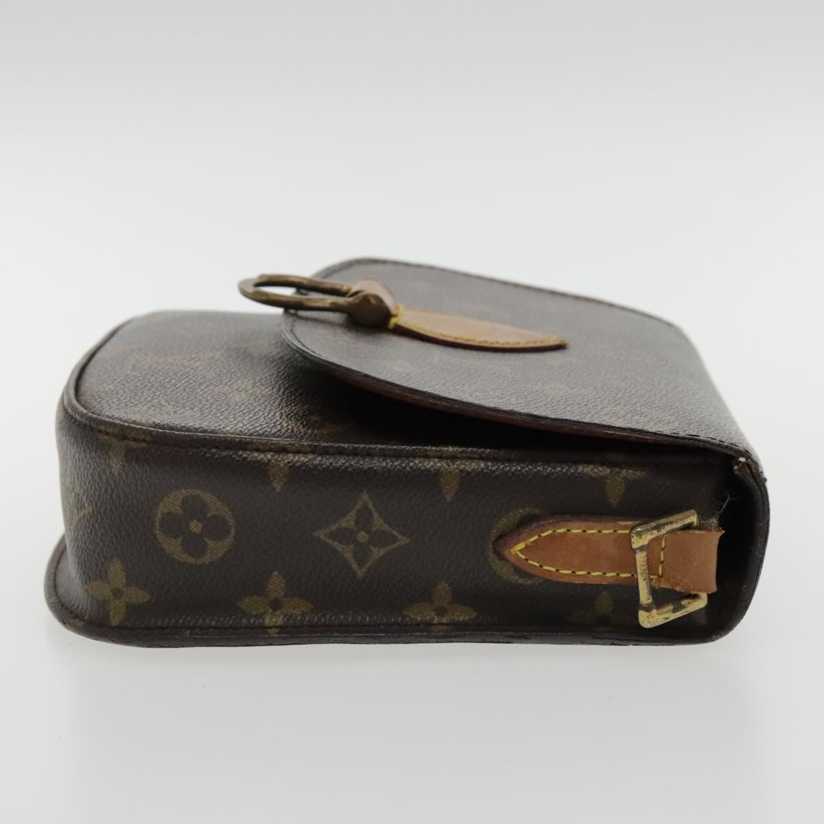 LOUIS VUITTON Monogram Saint Cloud MM Shoulder Bag M51243 LV 95504