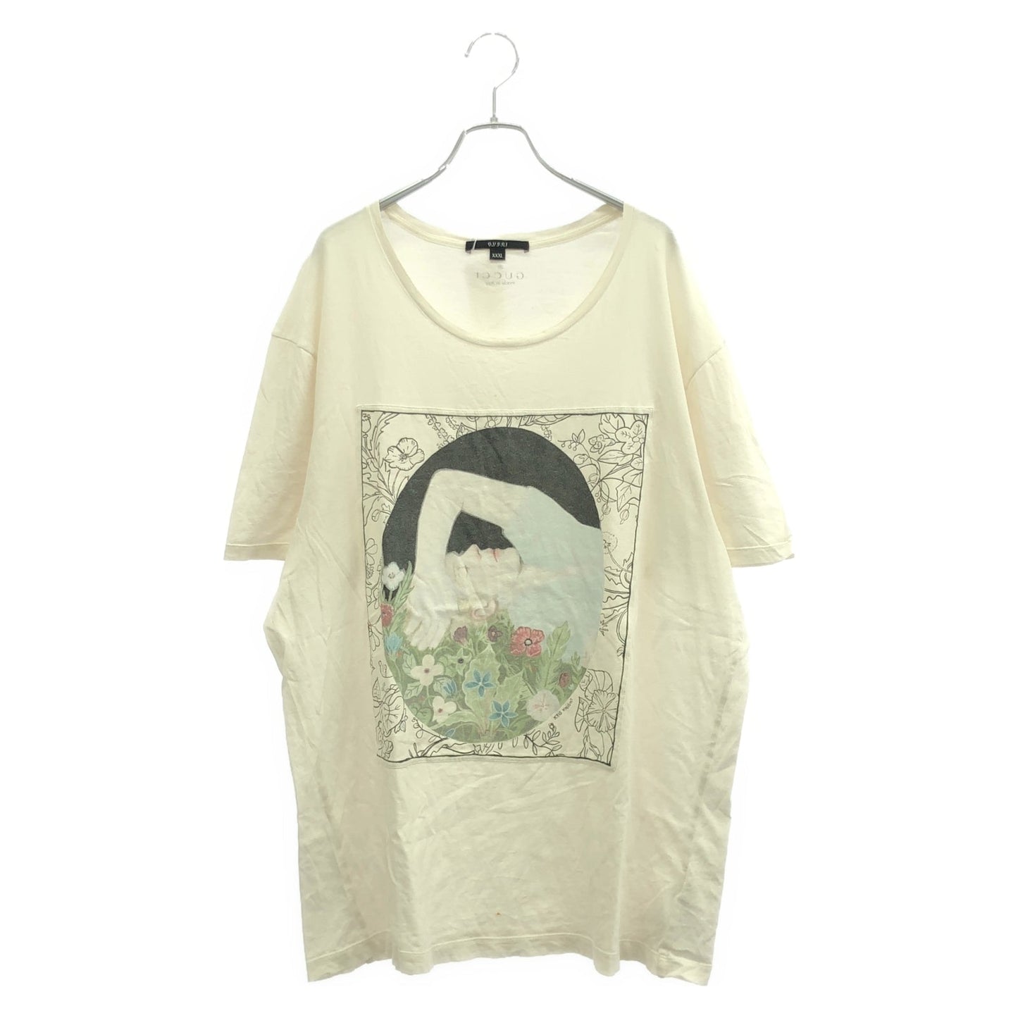 Luxury Gucci Trending 2025 T-shirts/polo shirts T-shirt Cotton Ivory