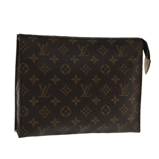 LOUIS VUITTON Monogram Poche Toilette 26 Pouch M47542 LV 95526