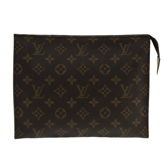 LOUIS VUITTON Monogram Poche Toilette 26 Pouch M47542 LV 95526
