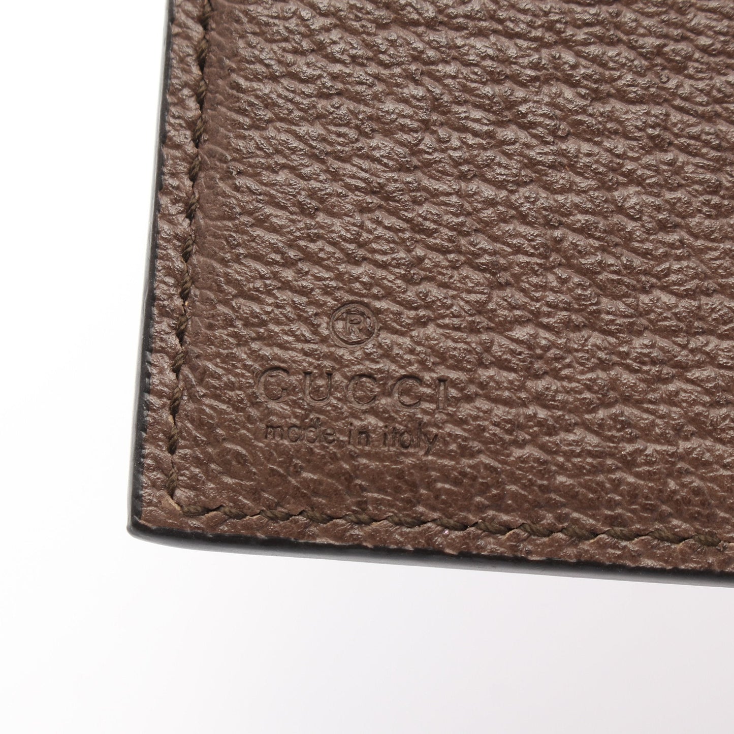 Luxury Gucci Trending 2025 Ophidia GG French flap wallet Sherry line W hook wallet PVC Leather Beige Brown
